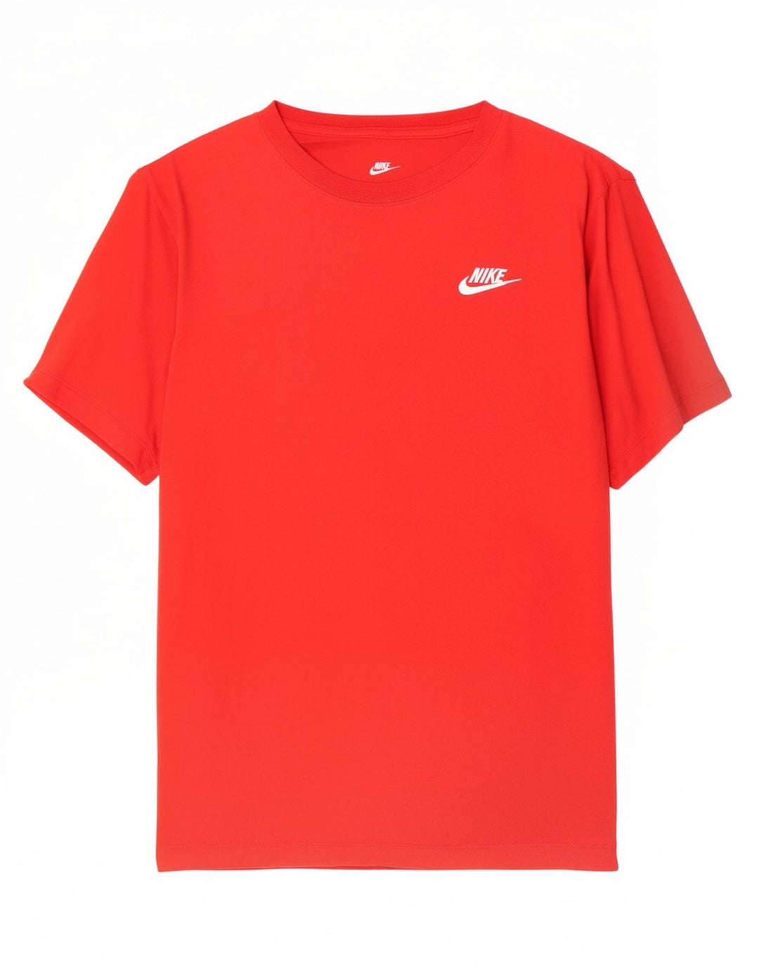 T-shirt męski Nike, mały, czerwony, bawełniany
