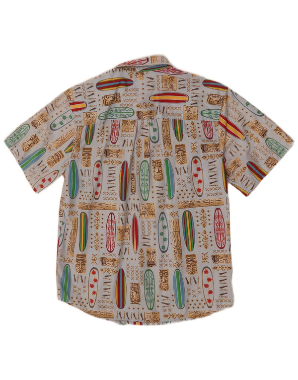 Koszula chłopięca Old Navy w abstrakcyjny wzór 14-15 lat XL, niebieska hawajska