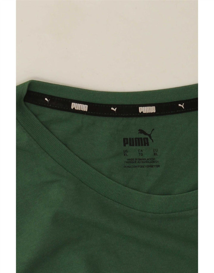 Męska koszulka T-shirt Puma XL, zielona