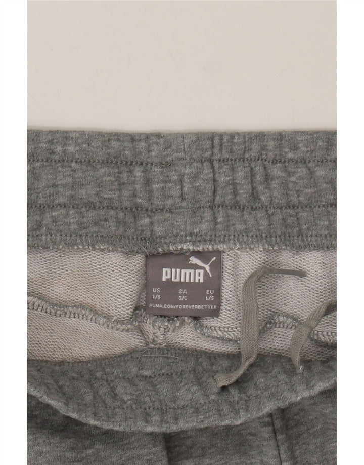 PUMA Mens Tracksuit Trousers Large Grey Cotton Vintage Puma and Second-Hand Puma from Messina Hembry 