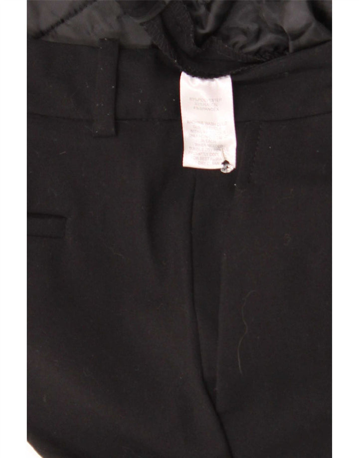 Damskie spodnie garniturowe Calvin Klein Bootcut W32 L30 Czarny poliester