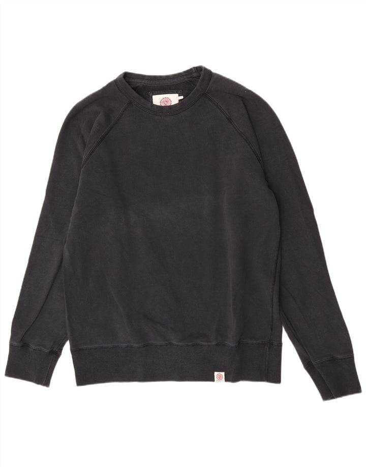 Męski sweter Franklin Marshall, duży, czarny, bawełniany