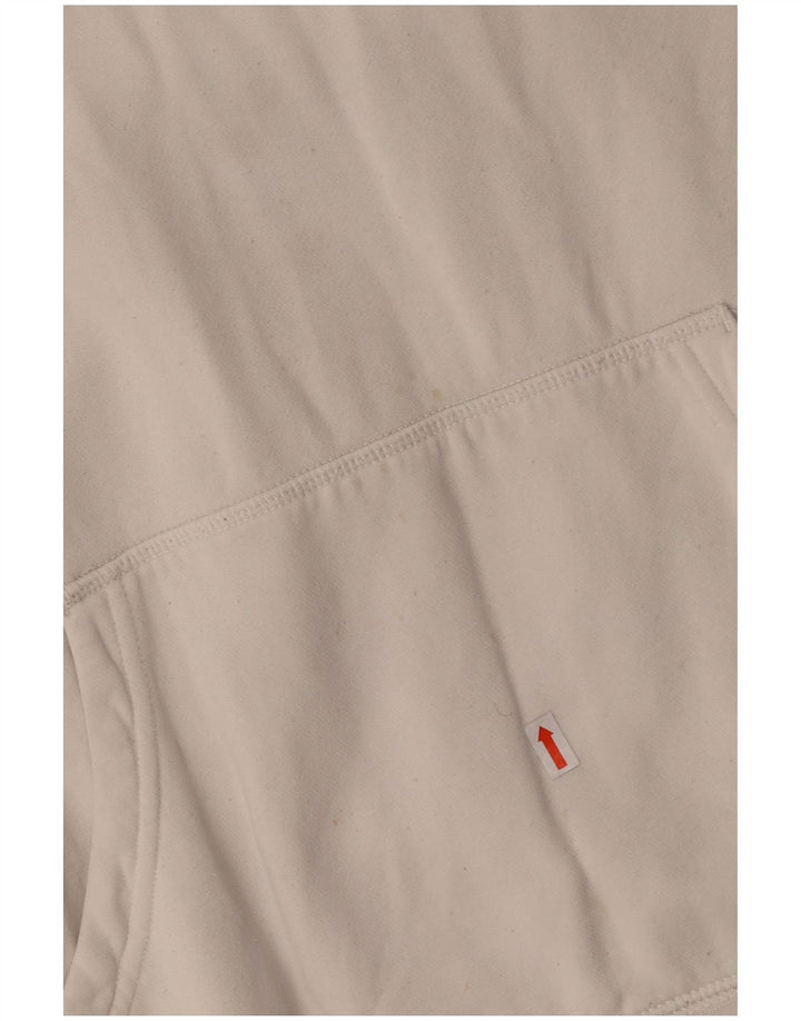 Męski sweter z kapturem NIKE z grafiką, średniej wielkości, biały, bawełniany