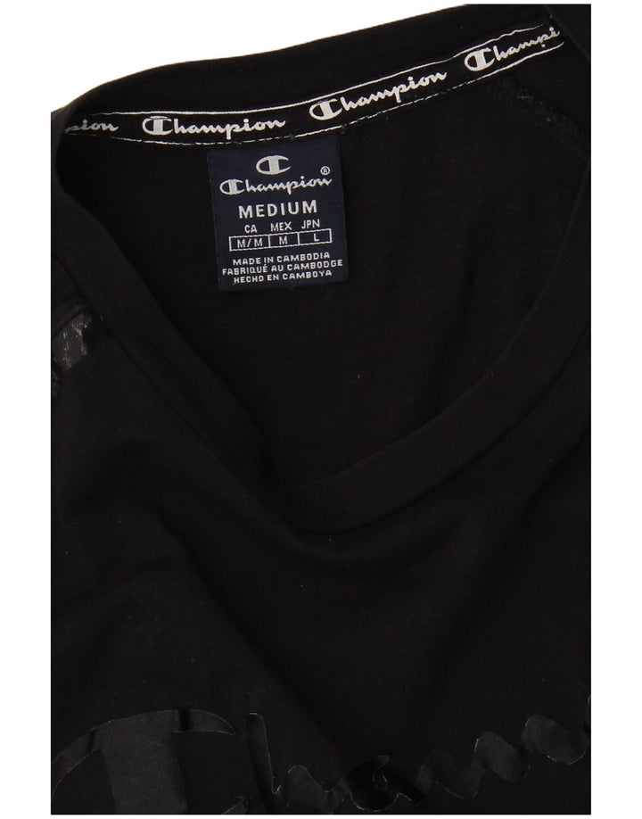 Damska koszulka graficzna Champion Top UK 14 Medium Black