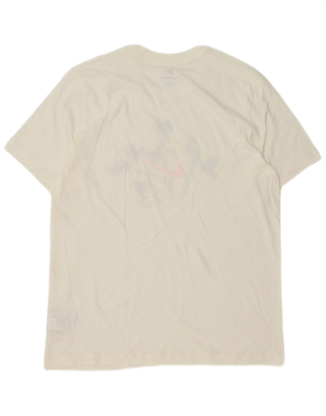 Męski T-shirt z grafiką Nike, duży, biały, bawełniany