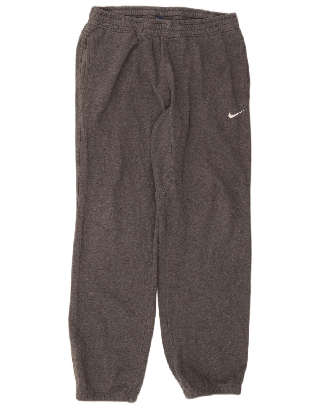 Męskie spodnie dresowe Nike, średnioszare, bawełniane