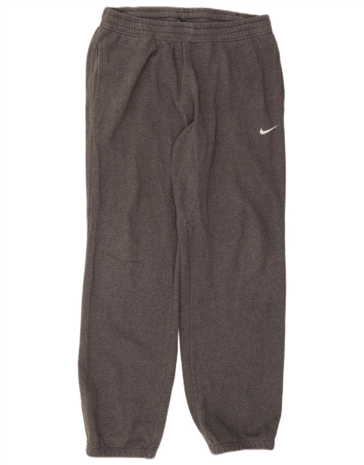 Męskie spodnie dresowe Nike, średnioszare, bawełniane