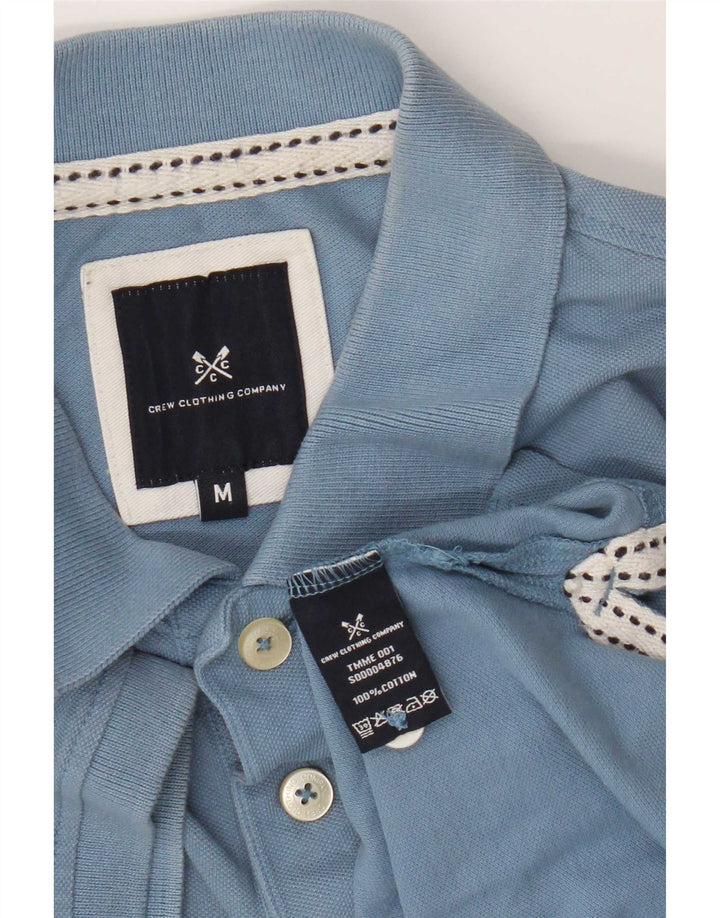 Męska koszulka polo Crew Clothing Średni niebieski, bawełniany