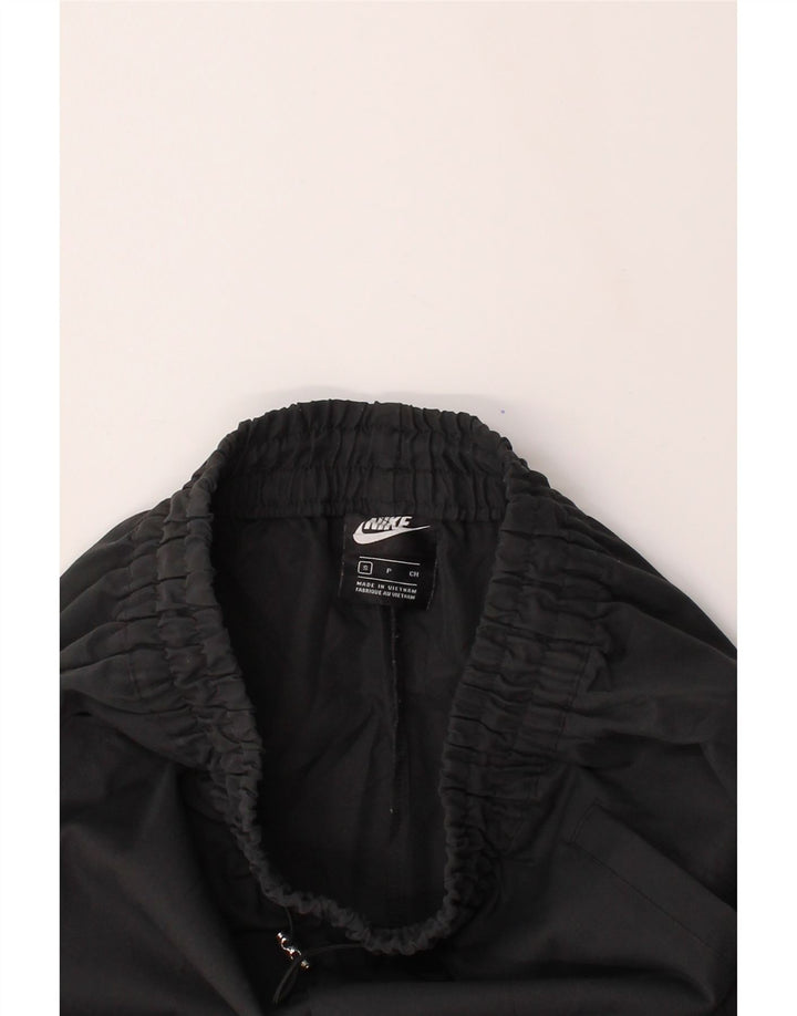 NIKE Womens Tracksuit Trousers Joggers UK 10 Small  Black Polyester Vintage Nike and Second-Hand Nike from Messina Hembry 