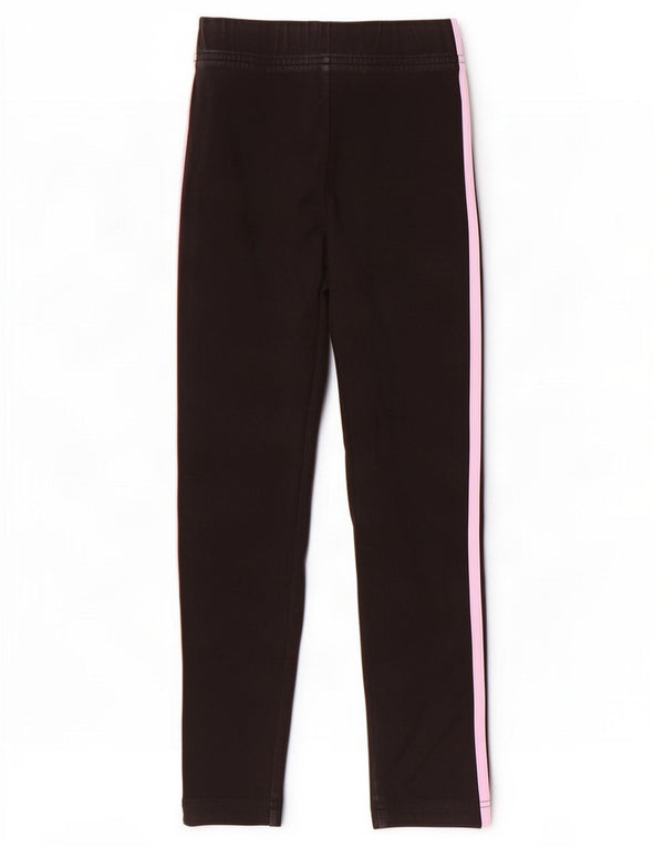 Legginsy Adidas Dziewczęce 9-10 Lat Czarne Bawełniane