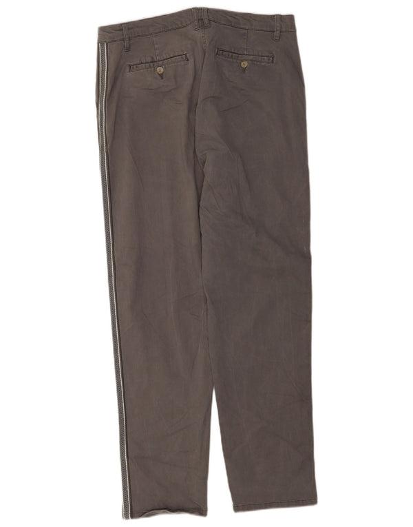 Spodnie damskie Joules Slim Chino UK 14 Large W34 L30 Szara bawełna