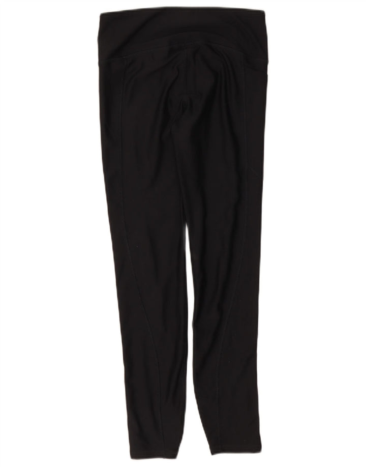 Damskie legginsy Under Armour Heat Gear UK 10, małe, czarne, poliestrowe