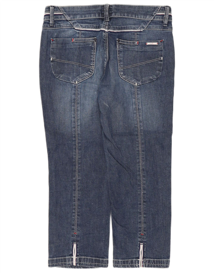 Damskie dżinsy Capri Trussardi W26 L20 Niebieskie bawełniane