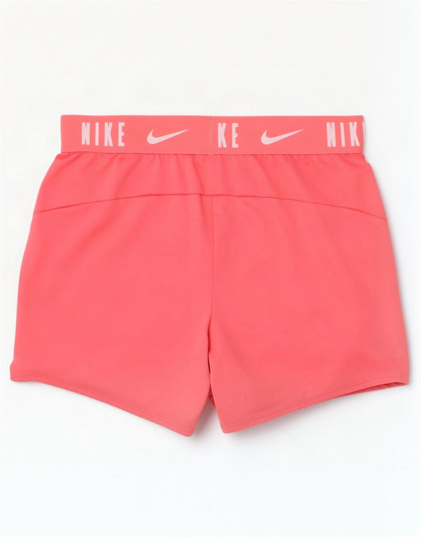 Spodenki sportowe Nike dziewczęce Dri Fit Graphic 12-13 lat, duże, różowe, poliestrowe