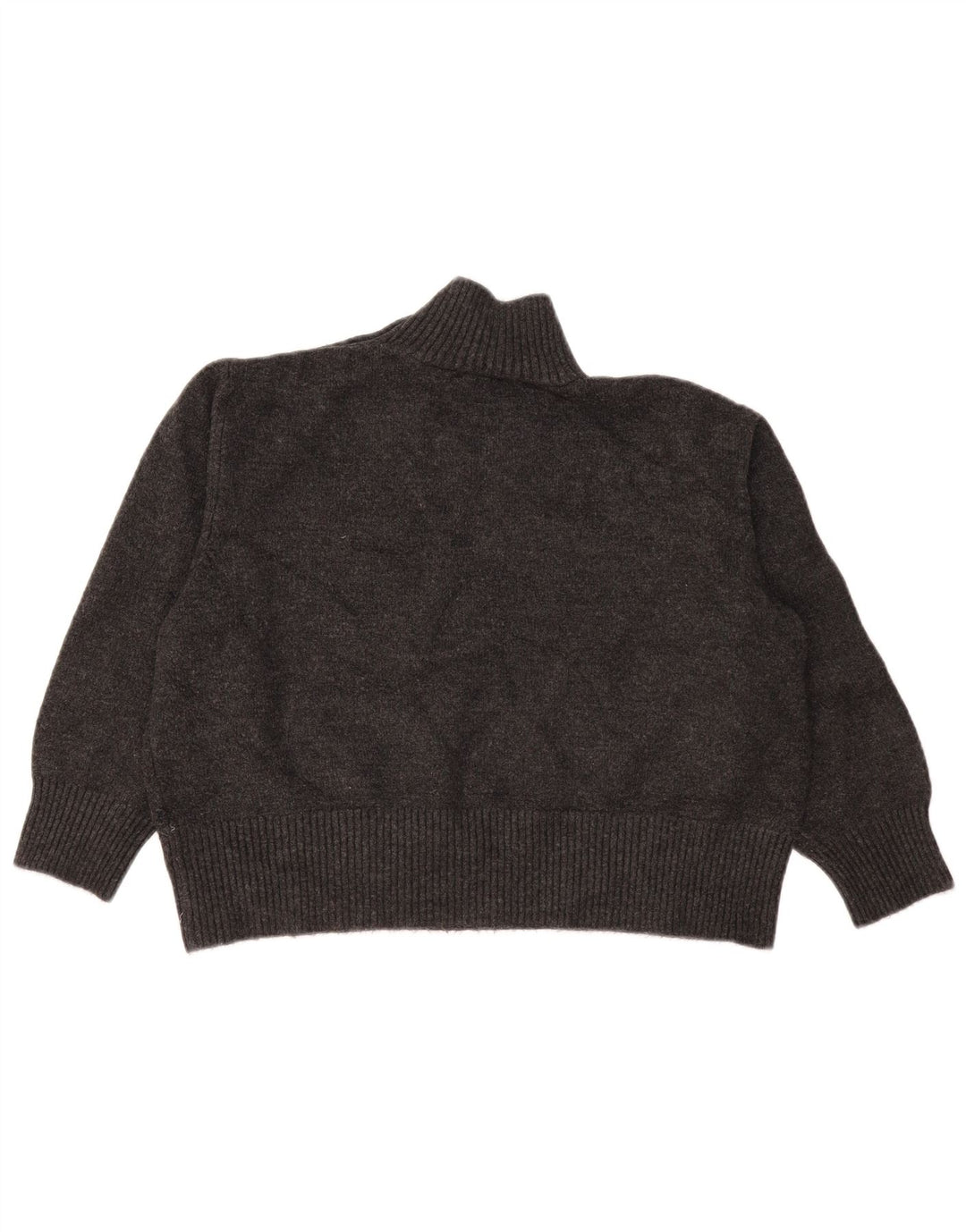 Damski sweter oversize z krótkim rękawem Zara UK 10 Small Grey