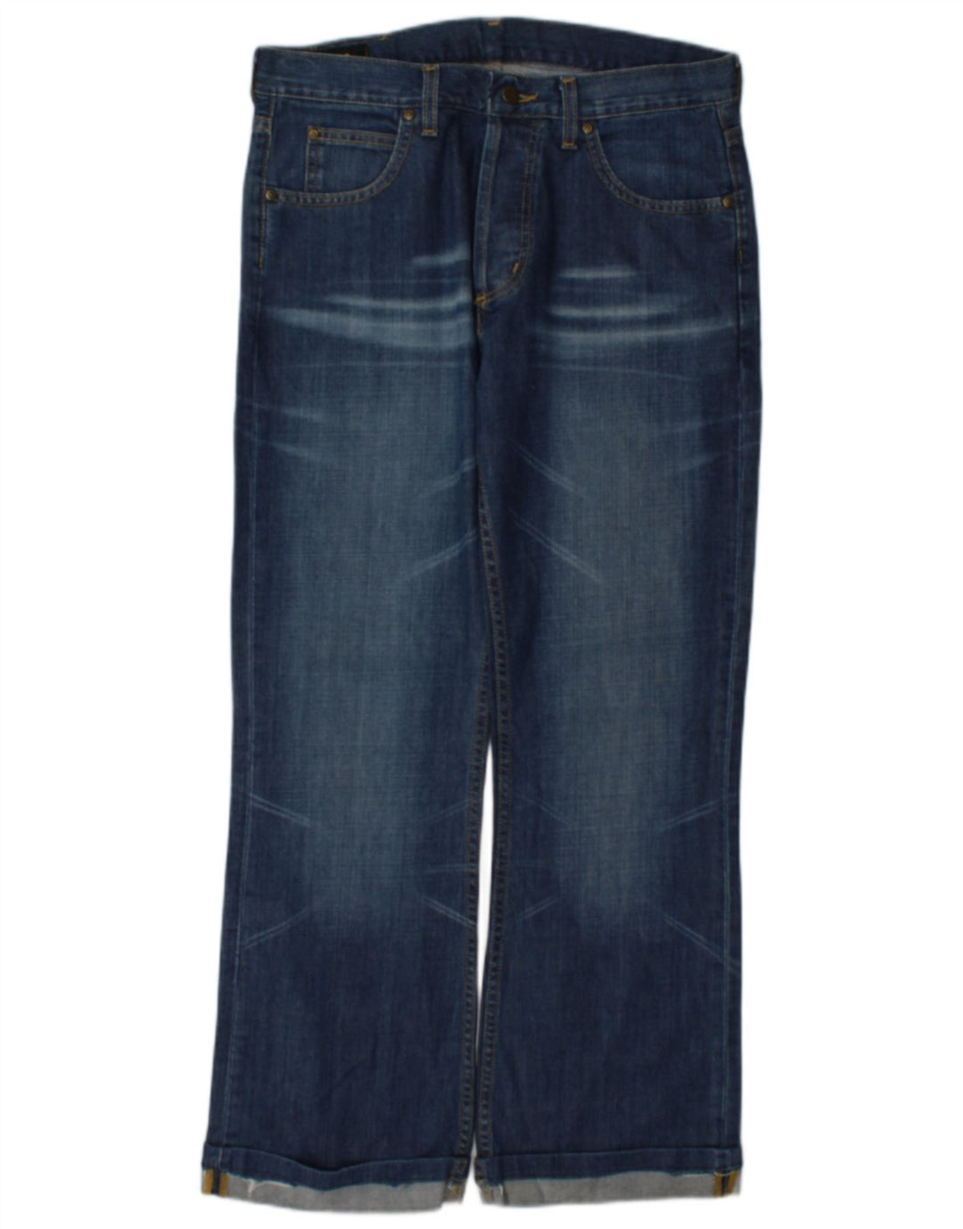 Męskie jeansy Lee Denver Straight W33 L29, niebieskie, bawełniane