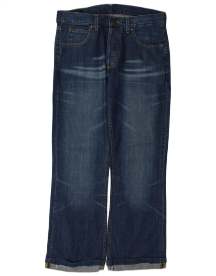 Męskie jeansy Lee Denver Straight W33 L29, niebieskie, bawełniane