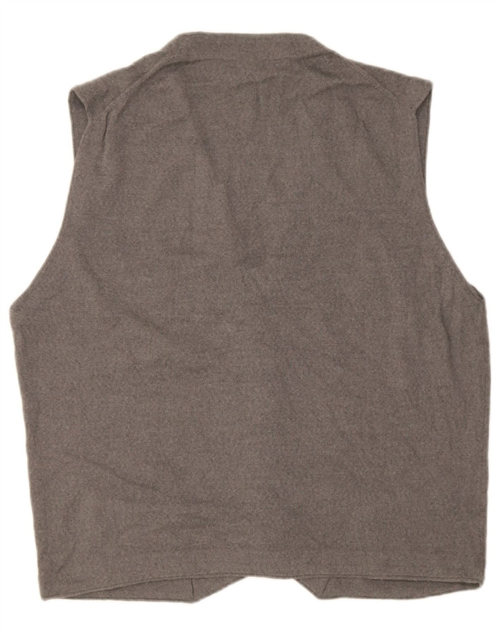 Kamizelka męska Pierre Cardin IT 52, duża, szara, akrylowa