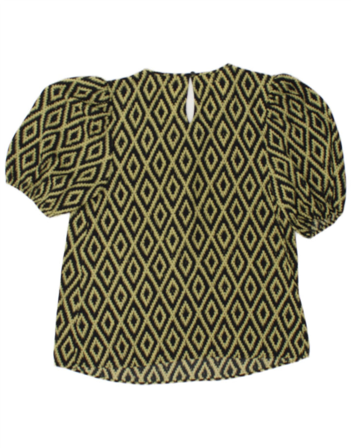 Bluzka damska Marks & Spencer Top UK 10 Small Black Argyle/Diament