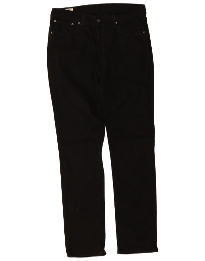 Męskie jeansy Levi's 511 Slim W36 L34 Czarna bawełna