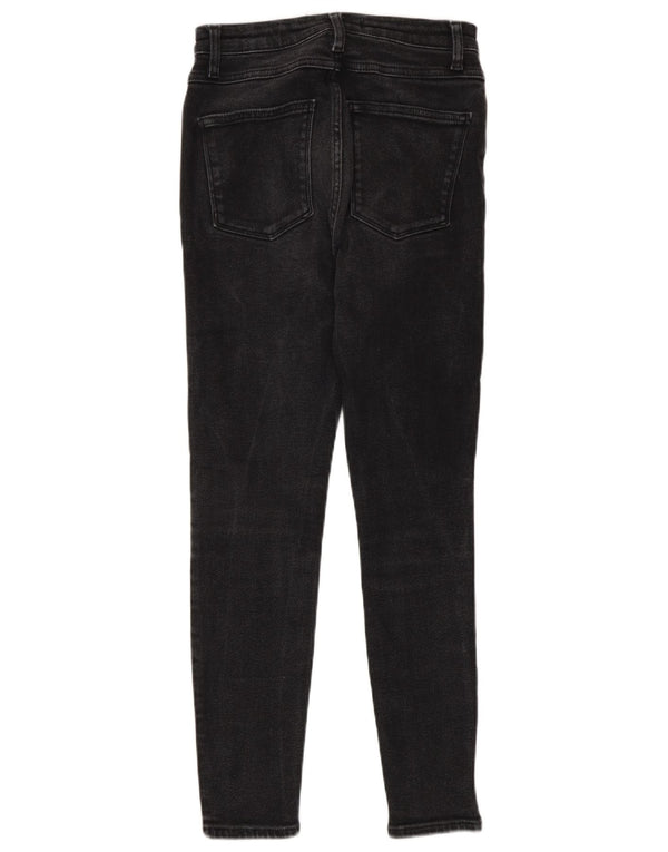 Damskie jeansy skinny z wysokim stanem Zara EU 36 XS W26 L26 szare