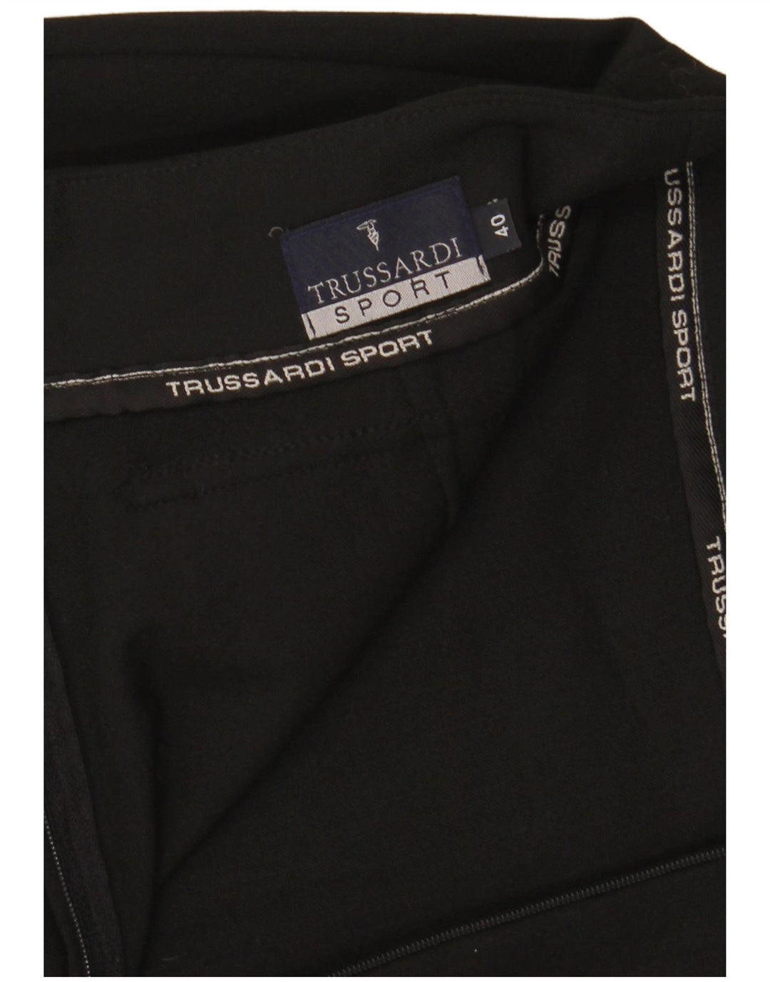 Damska spódnica ołówkowa Trussardi IT 40 Small W28 Czarny poliester
