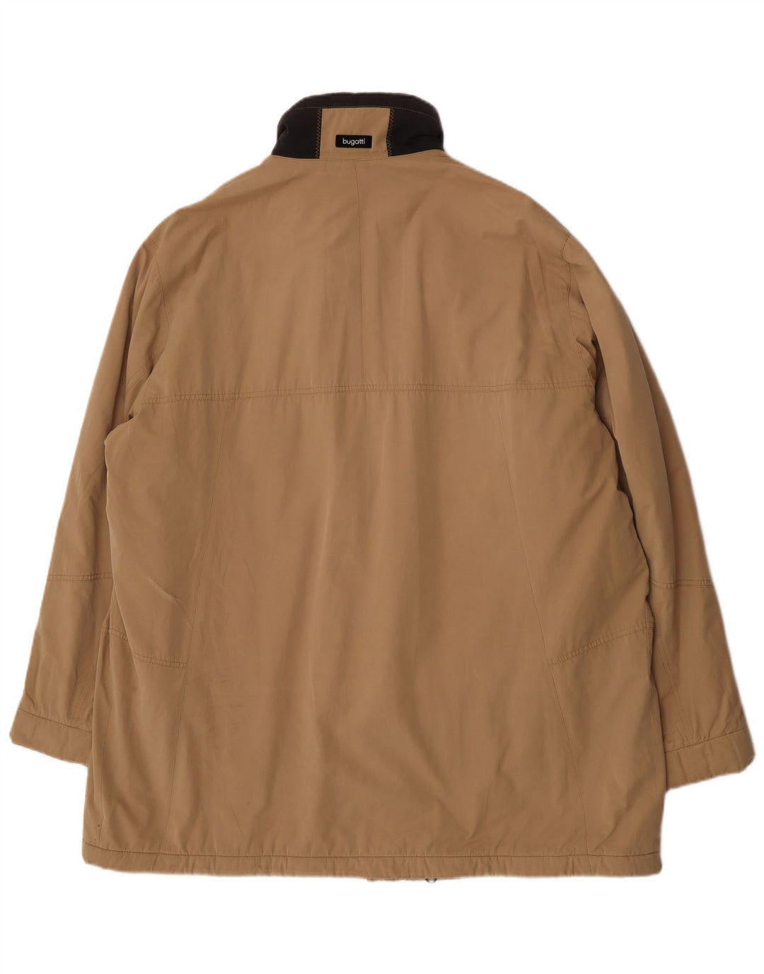 Męska kurtka wiatrówka Bugatti Gore-Tex UK 62 6XL Beżowa bawełna