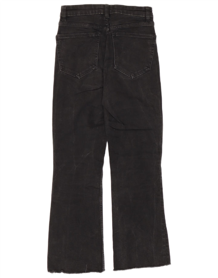 Damskie jeansy Bootcut Zara EU 36 XS W26 L25 Czarne