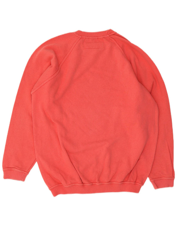 Damska bluza z grafiką Naj Oleari Jumper UK 12 Średnioróżowa bawełniana retro