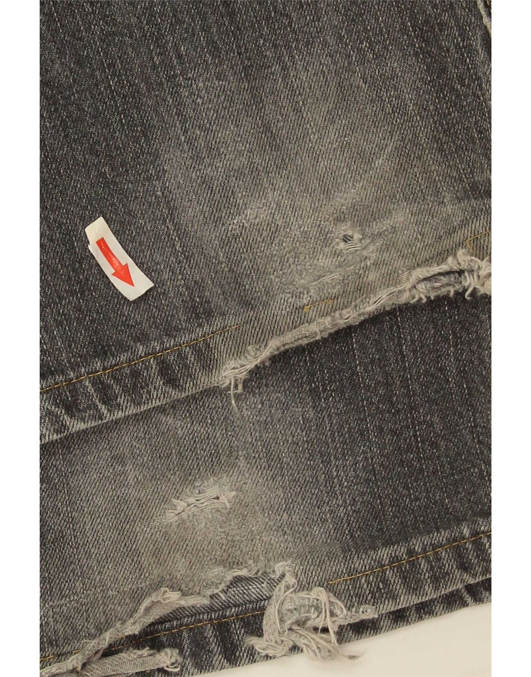 Męskie jeansy Levi's 502 Tapered W31 L30 Szara bawełna