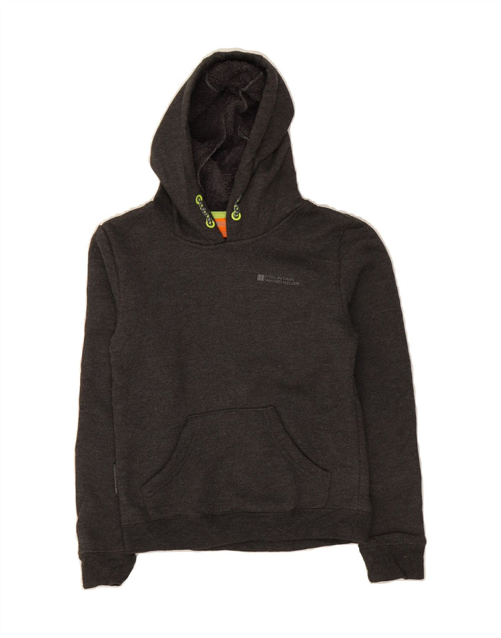 MOUNTAIN WAREHOUSE Boys Hoodie Jumper 9-10 Years Grey Polyester Vintage Mountain Warehouse and Second-Hand Mountain Warehouse from Messina Hembry 