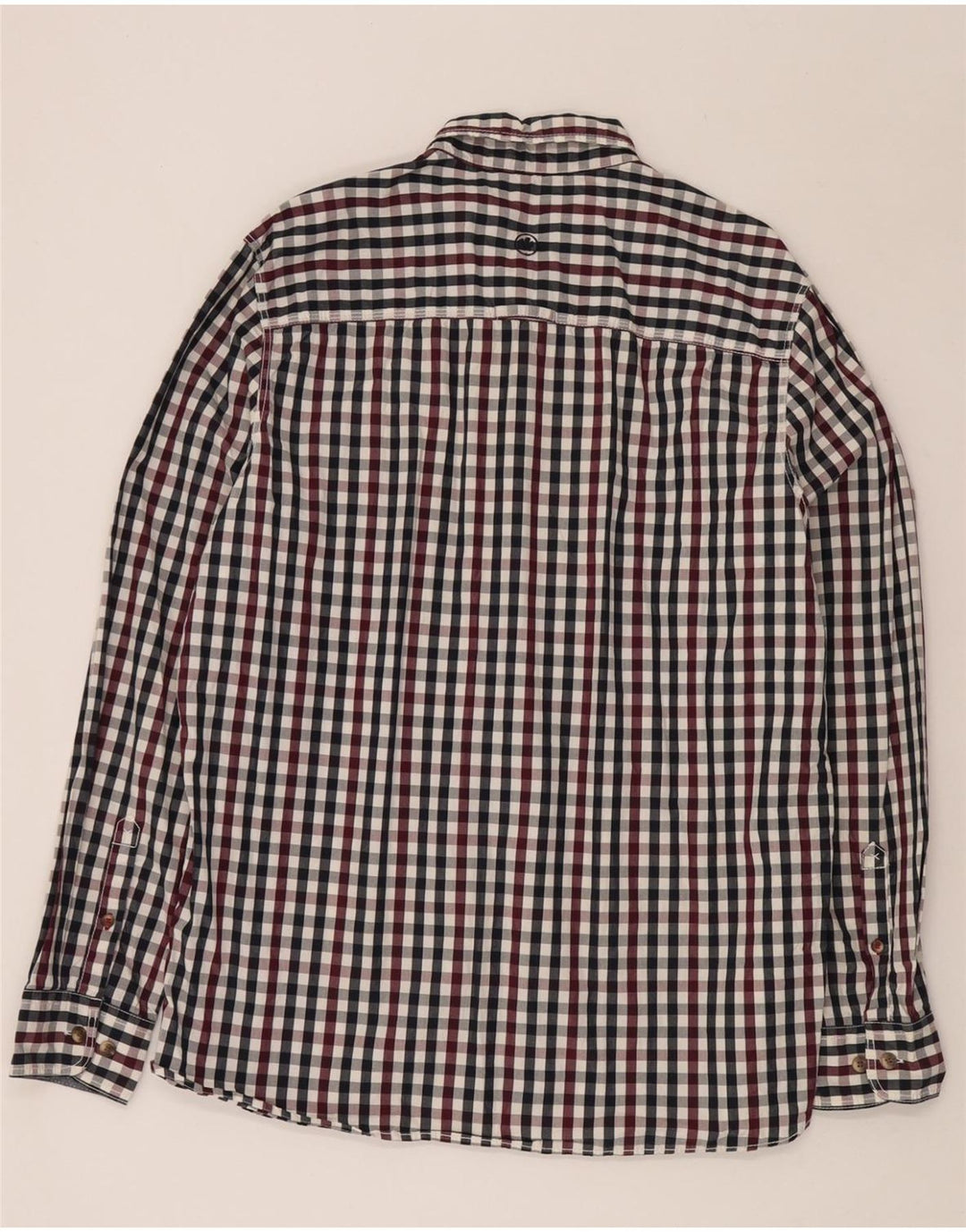 Koszula męska FAT FACE o klasycznym kroju, duża, wielokolorowa, bawełniana w kratę