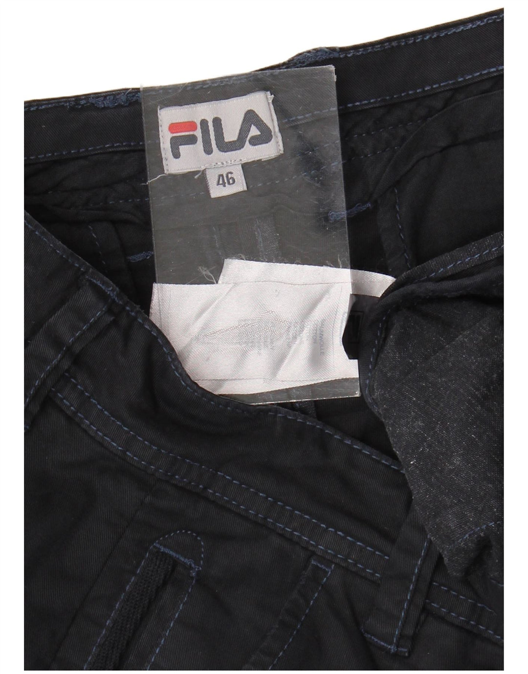 Spodnie męskie Fila Slim Chino IT 46 Small W36 L30 Granatowe