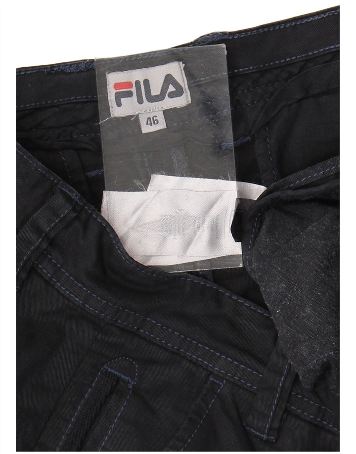 Spodnie męskie Fila Slim Chino IT 46 Small W36 L30 Granatowe
