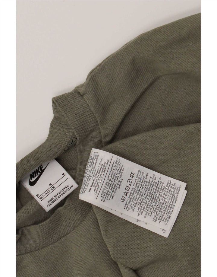 T-shirt chłopięcy Nike na 10-11 lat, średni khaki