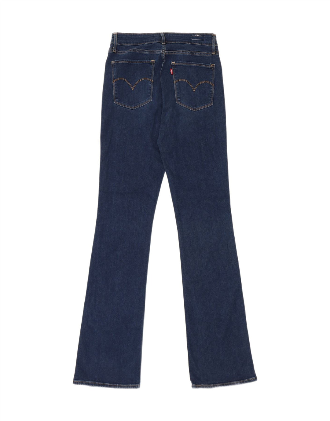 Damskie jeansy Levi's 725 z wysokim stanem Bootcut W29 L35 Niebieski Lyocell
