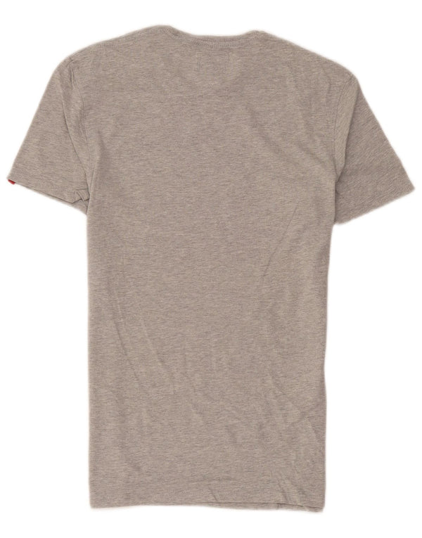 Męska koszulka Levi's Top, mała, szara, nakrapiana bawełna
