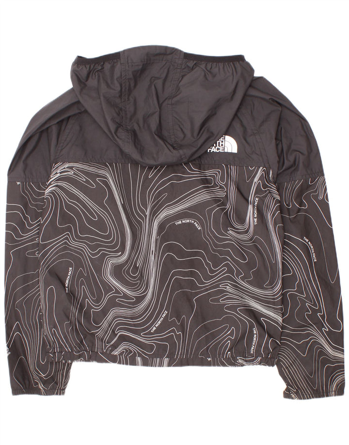 Chłopięca kurtka przeciwdeszczowa z kapturem The North Face, 7-8 lat, mała, czarna