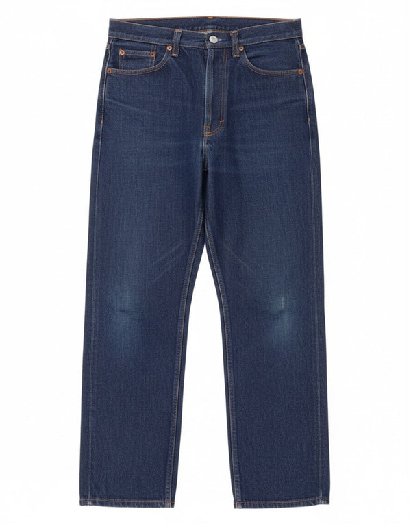 Damskie dżinsy Benetton Perfect Fit Straight W29 L28 Niebieskie bawełniane