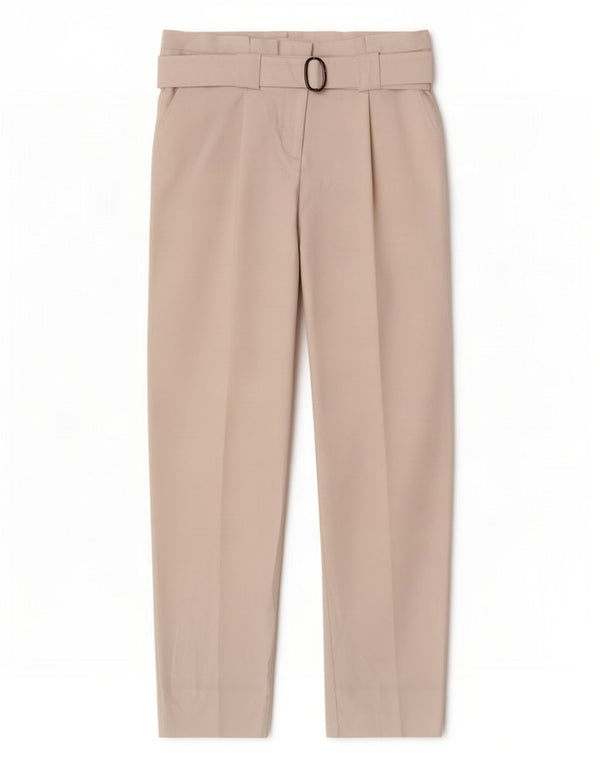 Damskie spodnie Chino Topshop Crop UK 10 Small W26 L25 Białe