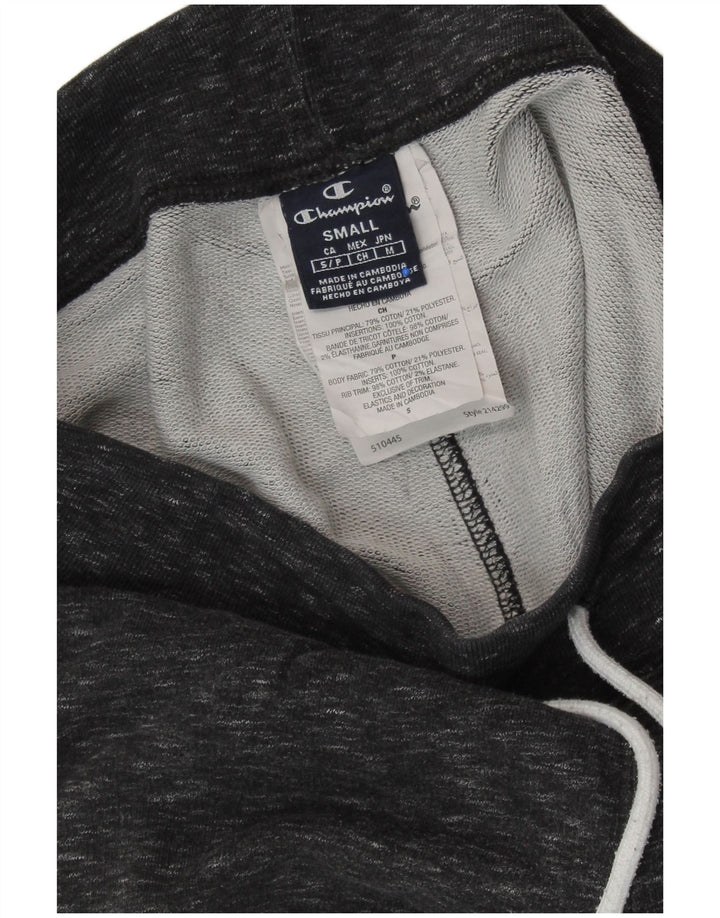 Męskie spodnie dresowe CHAMPION Joggers Small Szare plamki bawełniane