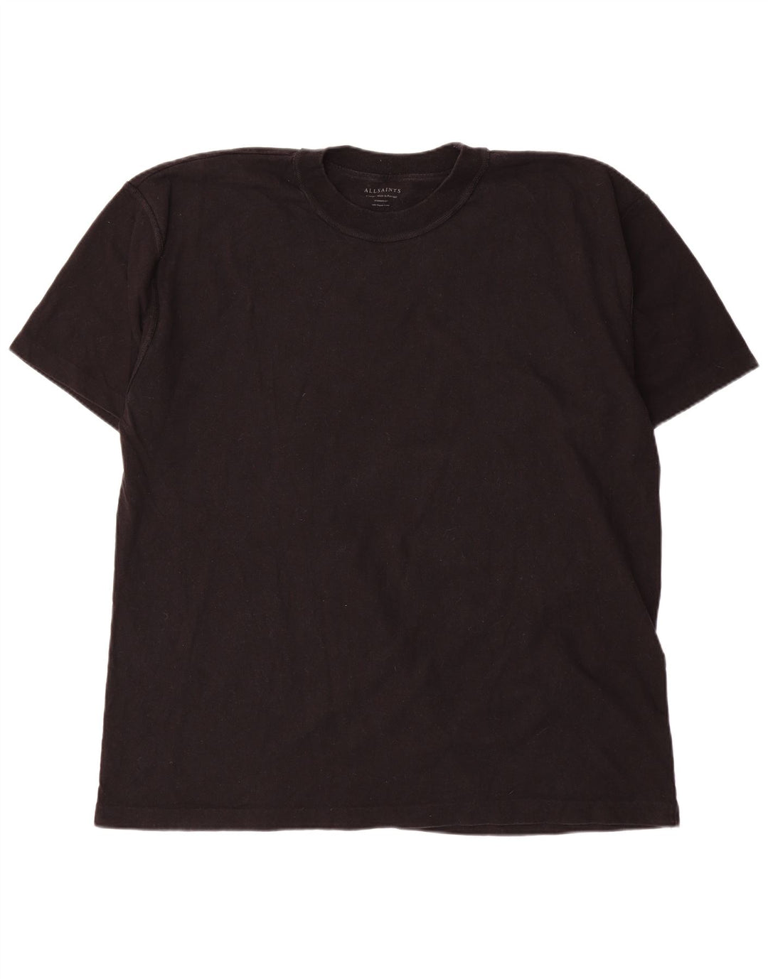 T-shirt męski All Saints Top XL, czarny, bawełniany