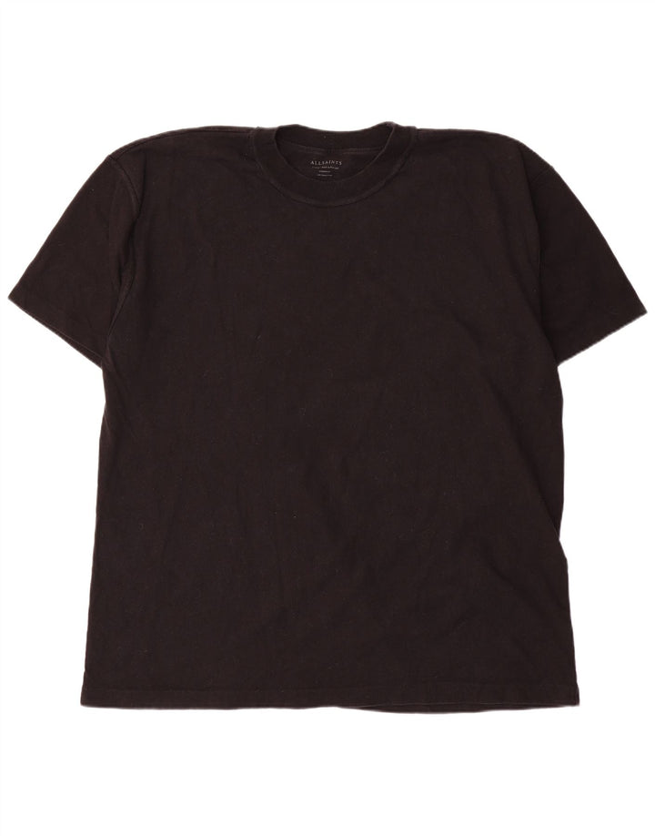 T-shirt męski All Saints Top XL, czarny, bawełniany
