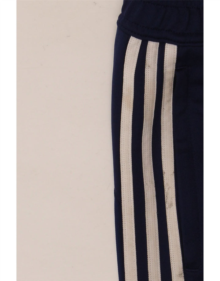 Chłopięce spodnie dresowe Adidas 11-12 lat, granatowe, poliestrowe