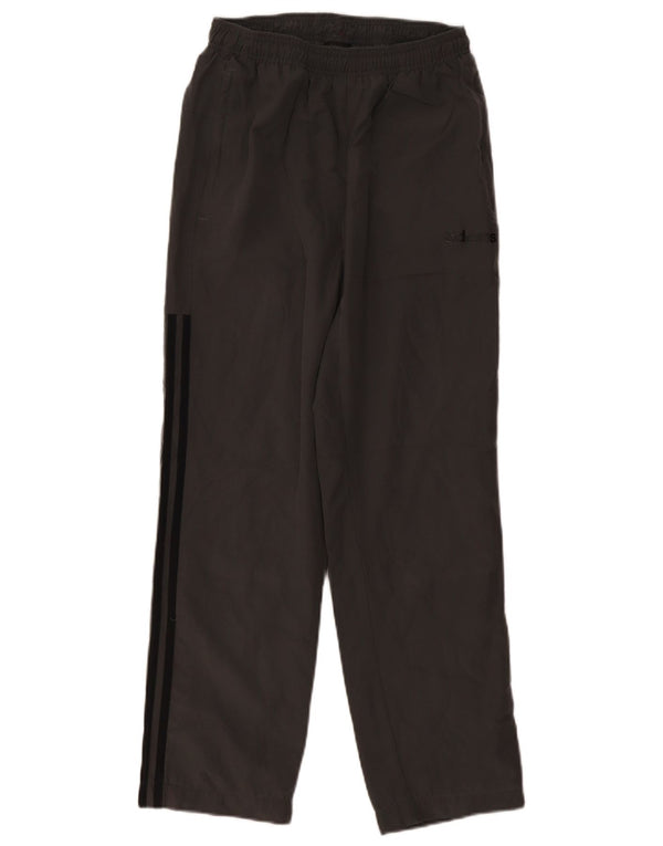 Męskie spodnie dresowe Adidas, małe, szare, poliestrowe