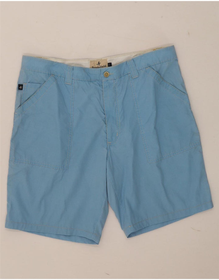 Męskie spodenki Chino Brooksfield W36, duże, niebieskie, bawełniane