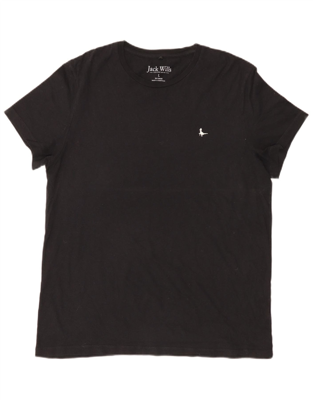 T-shirt męski Jack Wills, duży, czarny, bawełniany
