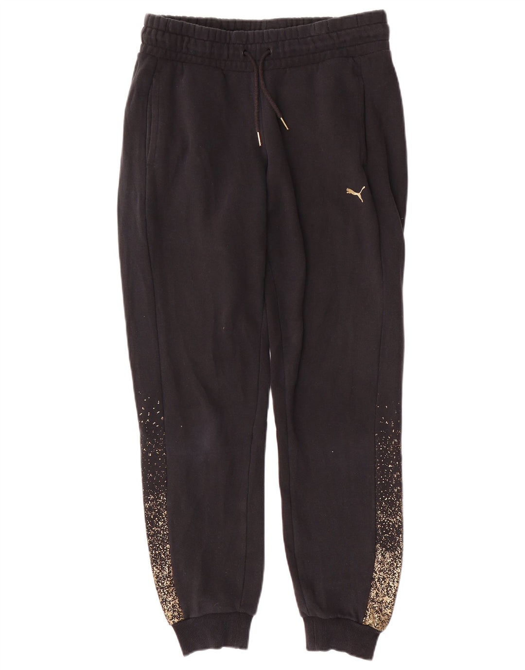 Damski dres z kapturem Puma UK 14, średni czarny w cętki