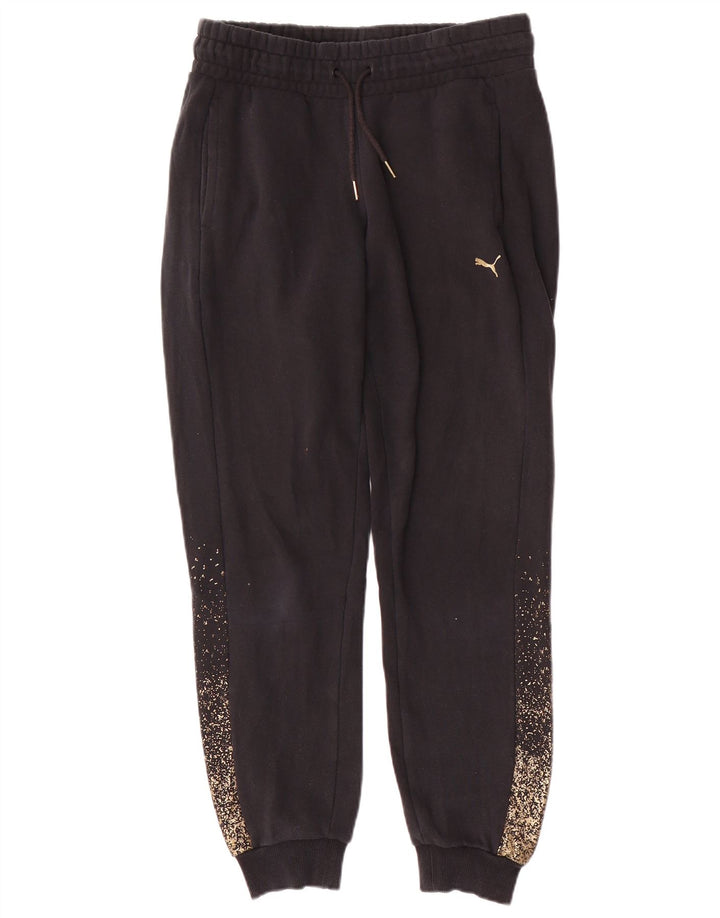Damski dres z kapturem Puma UK 14, średni czarny w cętki