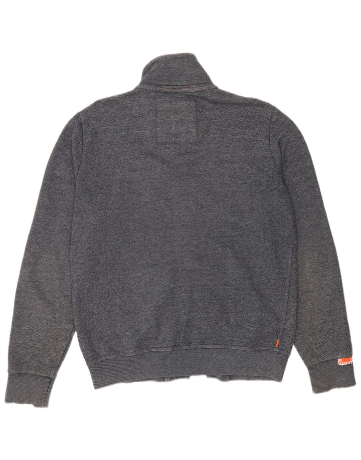 Męska kurtka dresowa Superdry XL, granatowa, bawełniana